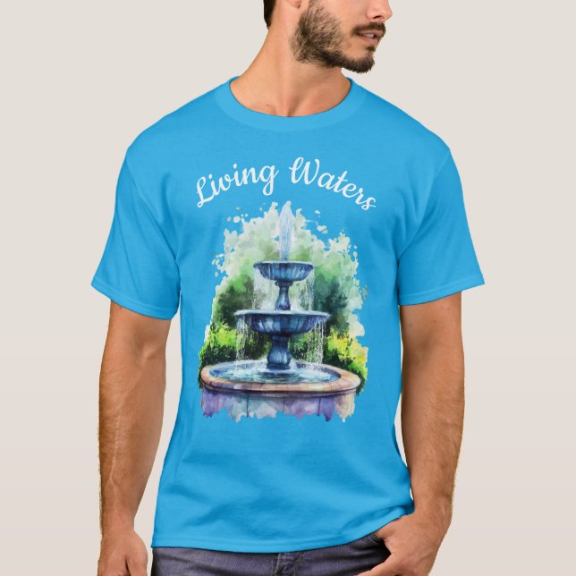 T - Shirt lebender Gewässer (Vorderseite)