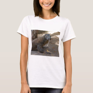 T-shirt Lèchement de dragon de Komodo