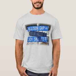 T-shirt Léchez la poêle, la vallée pauvre et l'Allison Gap