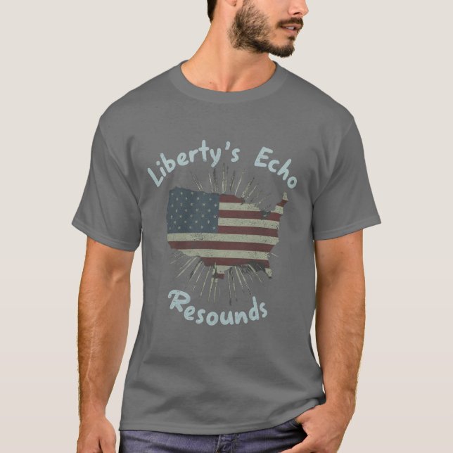 T-shirt L'écho de la liberté (Devant)