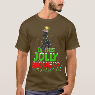 T-shirt L'Éclairage Est Cette Jolie Assez Géante Schnauzer