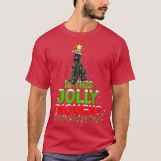 T-shirt L'Éclairage Est Cette Jolie Assez Géante Schnauzer