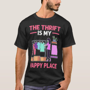 T-shirt L'Éclairage Est Mon Bon Endroit Thrift Shop Thrift