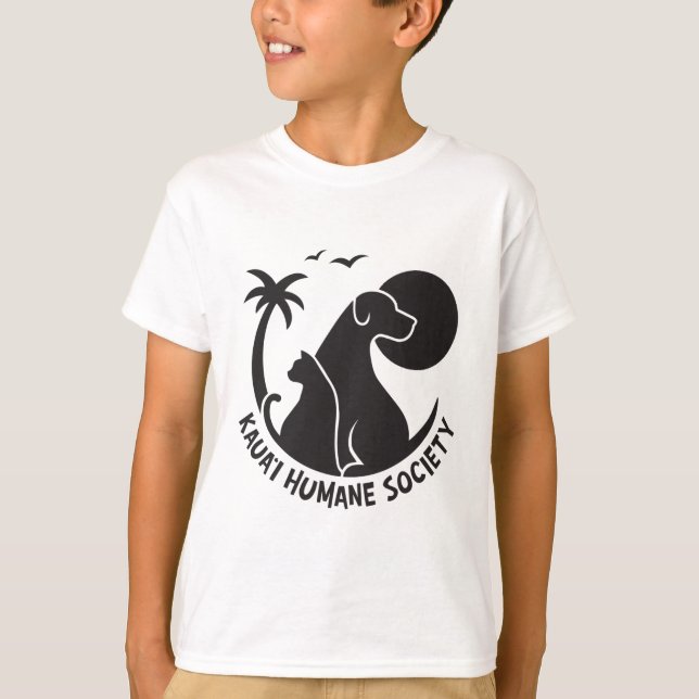 T-shirt L'école de base des enfants avec le logo KHS en no (Devant)