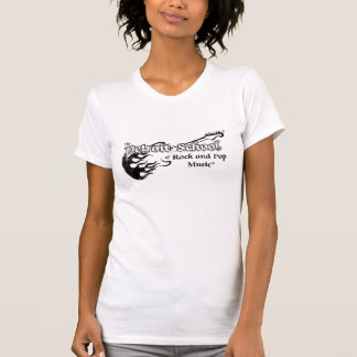 T-shirt L'école de Detroit de la roche et de la chemise de