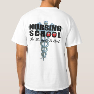 T-shirt L'école d'infirmières la lutte est vraie