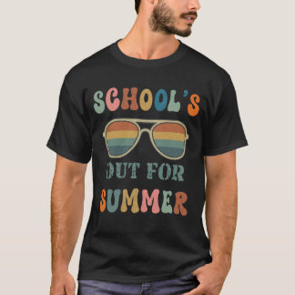 T-shirt L'école est dehors pour l'été