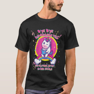 T-shirt L'école maternelle Kids Bye Bye Bye Nursery