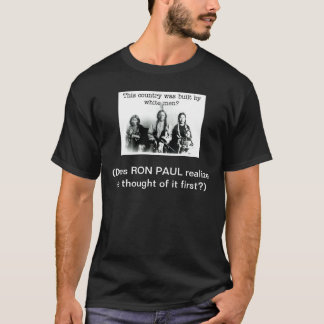 T-shirt Leçon de Histoire pour Ron Paul