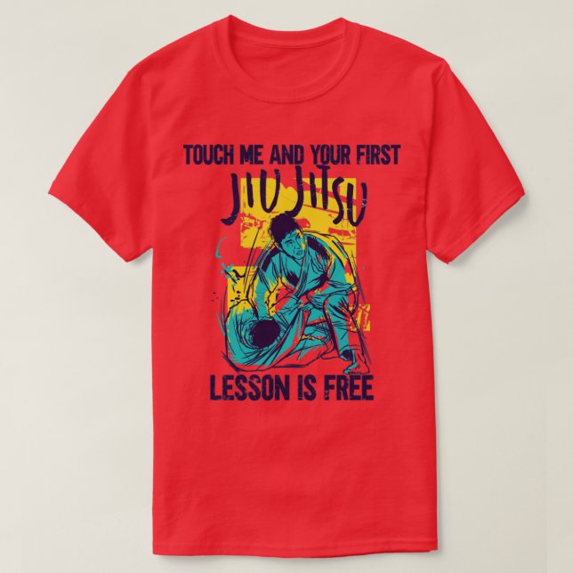 T-shirt Leçon Jiu Jitsu (Design devant)