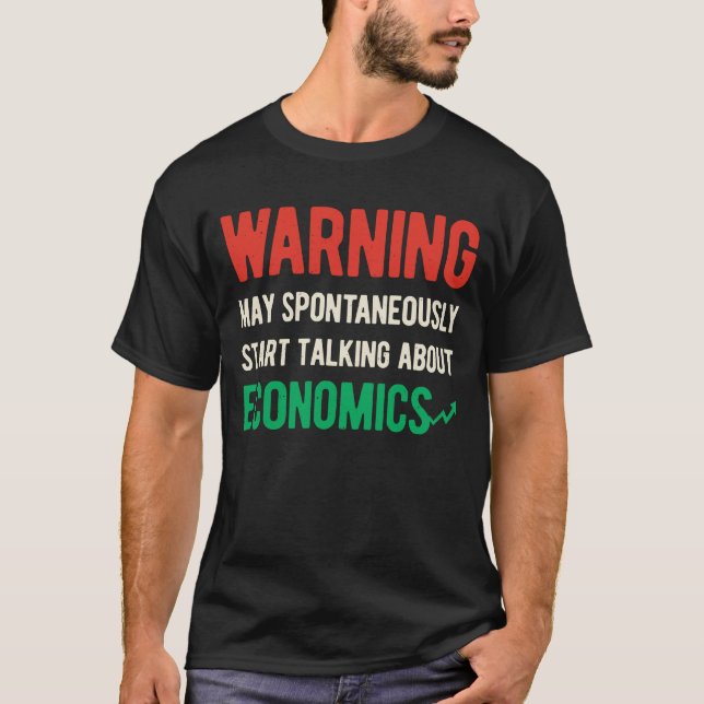 T-shirt L'économie drôle (Devant)