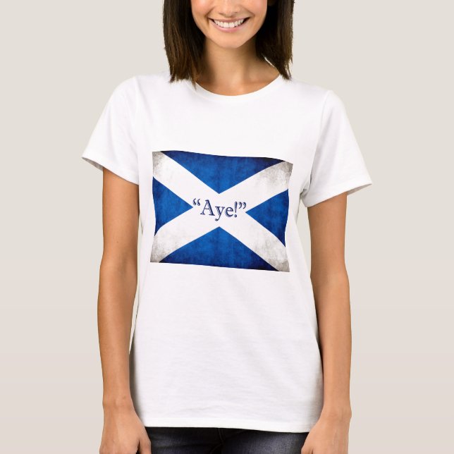 T-shirt L'Ecosse, OUI ! (Devant)