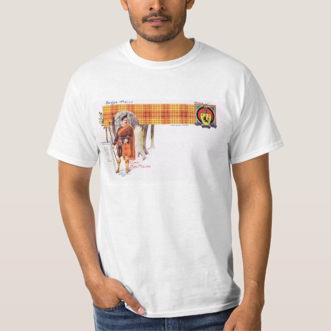 T-shirt L'Ecosse vintage, clan MacMillan (Devant)
