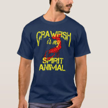 L'écrevisse drôle est mon esprit Louisiane animale