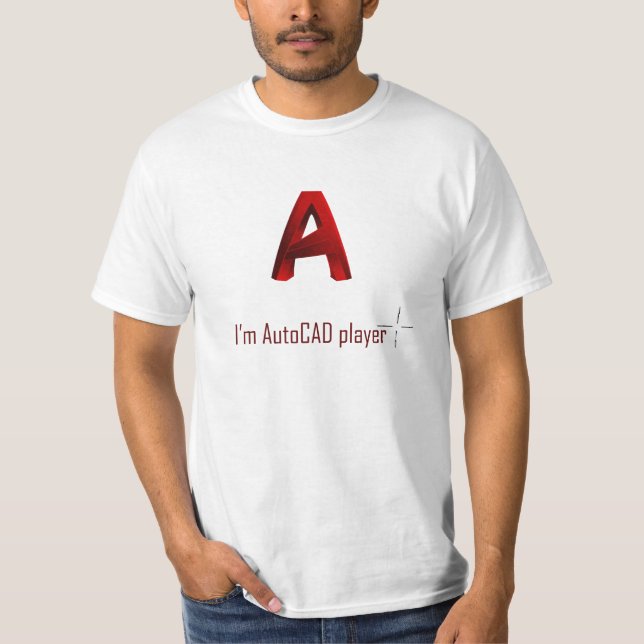 T-shirt Lecteur AutoCAD (Devant)
