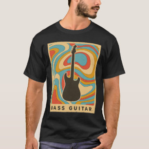 T-shirt Lecteur de basse vintage Musique Retro