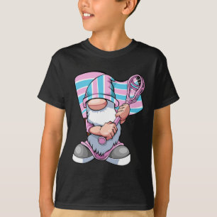 T-shirt Lecteur de crosse transgenre Lgbt-q Gnome Trans Pr