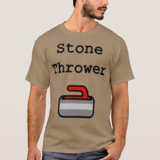 T-shirt Lecteur de pierre de curling pour Curlers de glace