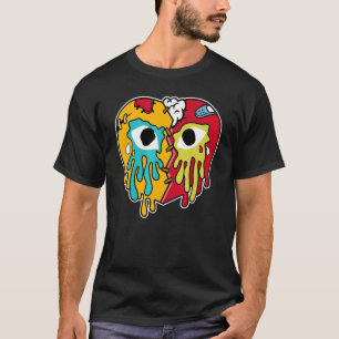 T-shirt Lecteur de séchage du coeur cassé SB Dunk pour la