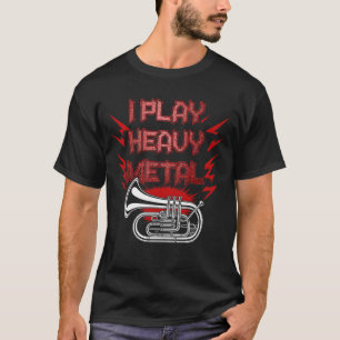 T-shirt Lecteur Tuba en métal lourd dans Marching Band