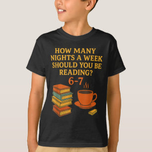 T-shirt Lecture 67 Mème Prof Anglais Drôle 6 7 Livre Amour
