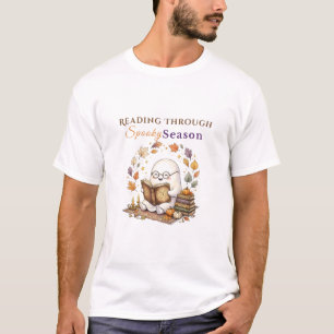 T-shirt Lecture à travers la saison effrayante Lecture f
