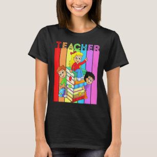 T-shirt Lecture Apprendre Bibliothécaire Livre Bibliothèqu