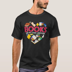 T-shirt Lecture de cadeaux Lover Librairie Les Livres Sont