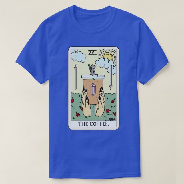 T-SHIRT LECTURE DE CAFÉ (Design devant)