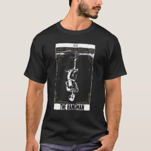 T-shirt Lecture de Cartes de Tarot Cartomancie Pendu Occul
