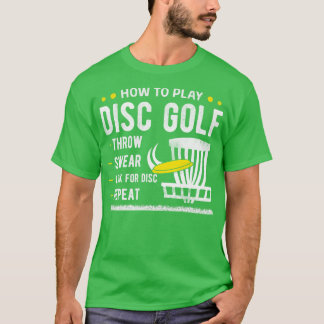 T-shirt Lecture de Disk Golf