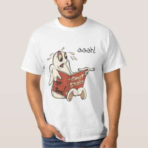 T-Shirt Lecture de Histoires de Fantômes *