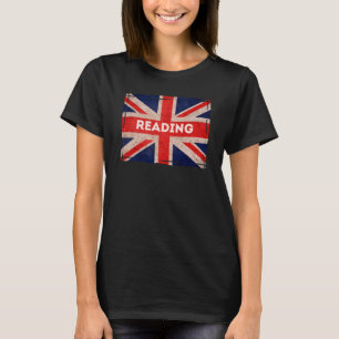 T-shirt Lecture Drapeau Berkshire Ville Born Bred