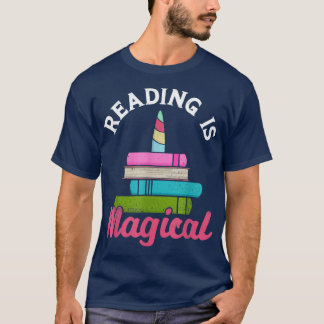 T-shirt Lecture Est Magique Livre Lover Bibliothécaire
