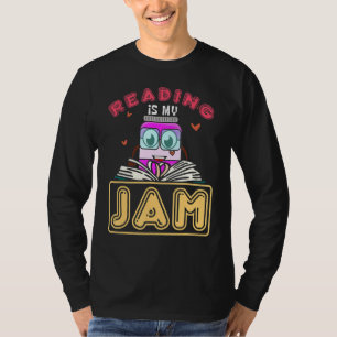 T-shirt Lecture Est Mon Jam Bookworm Lecteurs Writer 1