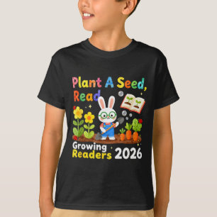T-shirt Lecture estivale 2026 Plantez une graine Lisez Cro