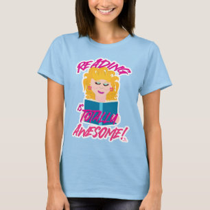 T-shirt Lecture géniale Retro Livre Love Cartoon