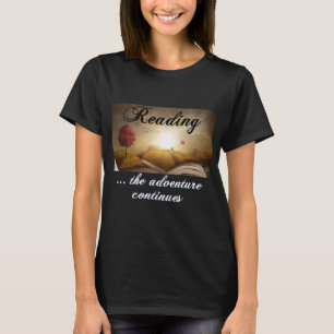 T-shirt Lecture, l'aventure continue