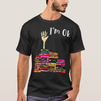 T-shirt Lecture Livres Librairie Lecteur Nerd Im Ok Enseig