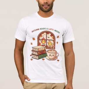 T-shirt Lectures d'automne et besoins de latte Choux Choux