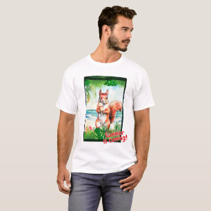 T-shirt L'écureuil "L'été arrive !"