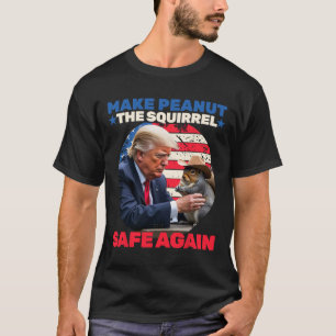 T-shirt L'écureuil Trump sécurise à nouveau l'écureuil d'a