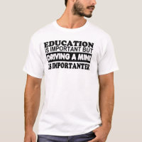 L'éducation est importante mais conduisante un