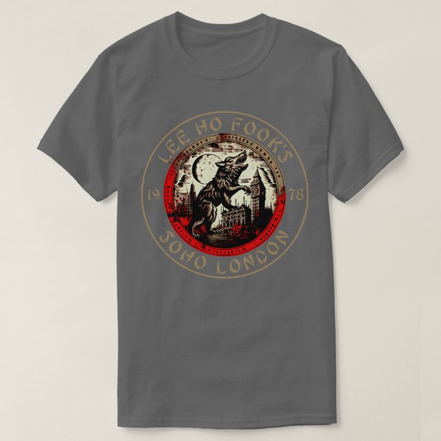 T-shirt Lee Ho Fooks Soho Londres 1978 Warren Zevon Werewo (Design devant)