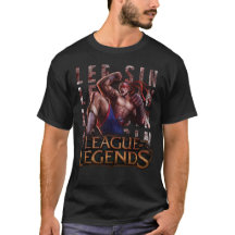 T-shirt Lee sin de la ligue des légendes
