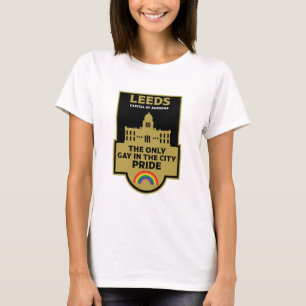 T-shirt Leeds Gay pride - Leeds England LGBT -