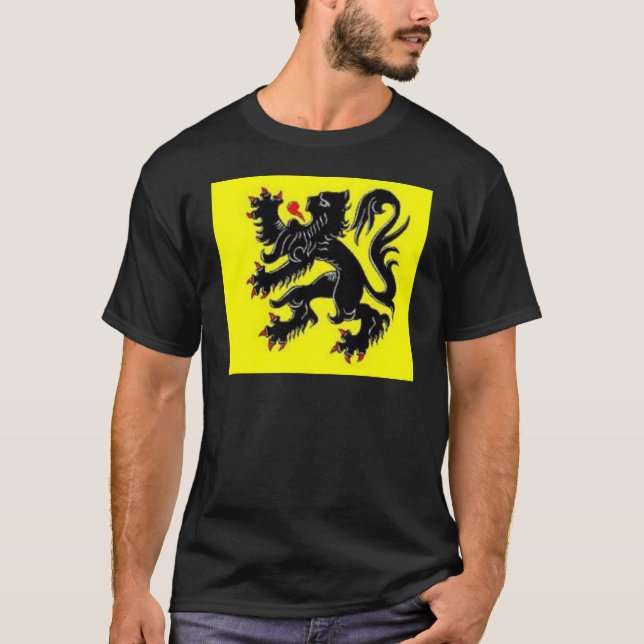 T-shirt leeuw de vlaamse (Devant)