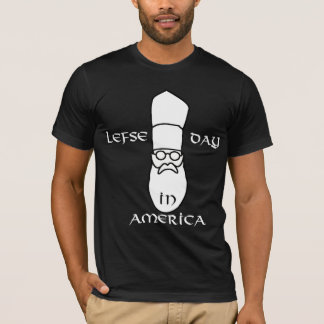 T-shirt Lefday En Amérique tee - shirt, noir et blanc