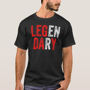 T-shirt Leg Day entraînement Gym Legendaire Funny Fitness 