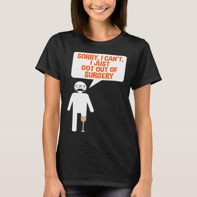 T-shirt Leg Prosthesis Quote for Falke Limb and Artificial (Devant)